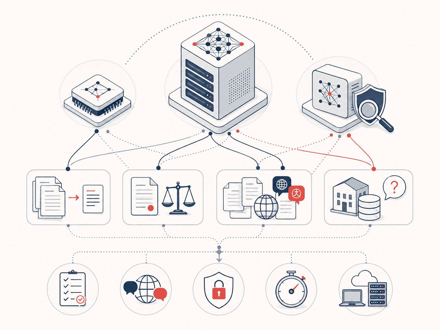Je hebt drie opties om AI GDPR-proof te integreren in je werking