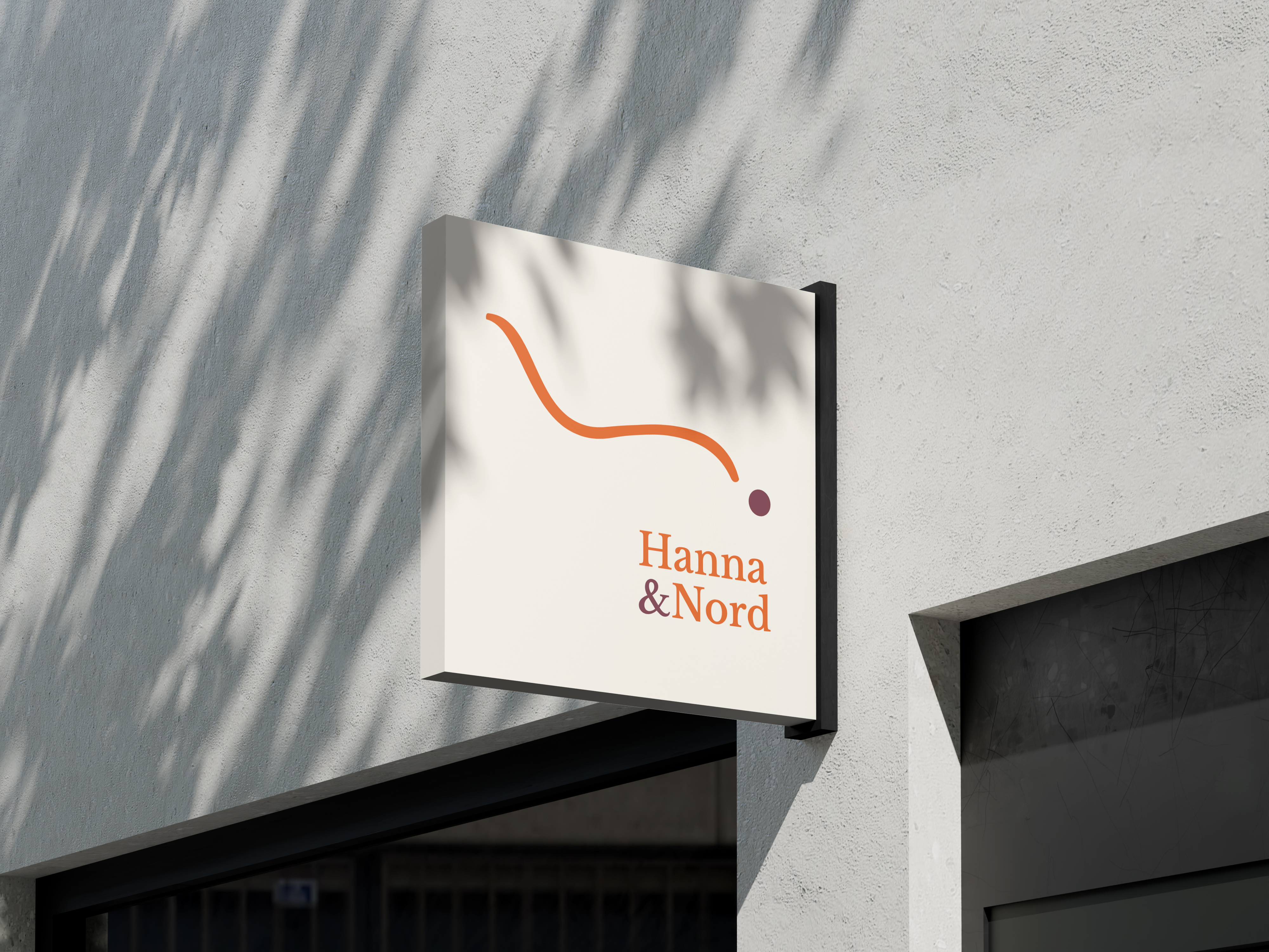 Fysieke showroom-branding en natuurlijke materialen